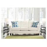 Ashley 66904 Nuvella Mid Century Designer Sofa