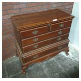 Queen Anne Mahogany Cedar Chest