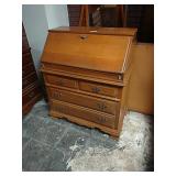 Bassett Maple Drop Front Desk