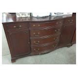 Antique Mahogany Server