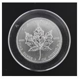 2011 Canadian Maple Leaf Silver Argent Pur