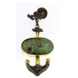Genuine 15.50 ct Turquoise Anchor Pendant