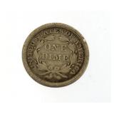1856 Seated Liberty Silver Dime