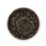 1866 "Rays" Shield Nickel *Key Date