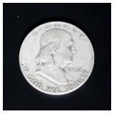 1952 Franklin Silver Half Dollar
