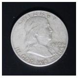 1960-D Franklin Silver Half Dollar