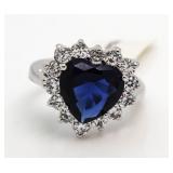 Gorgeous 3.00 ct Sapphire Heart Ring