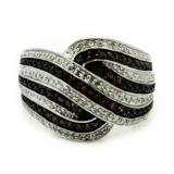 Genuine Red Diamond Designer Ring