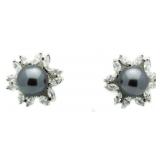 Tahitian Pearl Fashion Earrings
