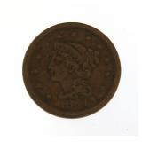 1854 Copper Large Cent - Nice