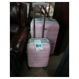 Rockland Teal HardShell 2pc Luggage
