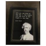 Mark Twain Quote Print