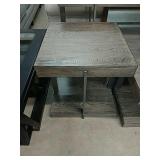 Ashley Rustic Modern End Table