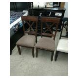 Ashley Mission Oak Chairs