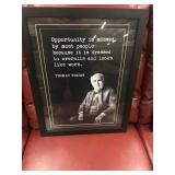 Thomas Edison Quote Print