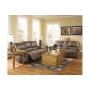 Ashley 741 Reclining Sofa & Love Seat w' Console