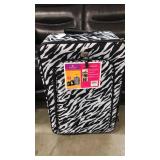 Protege Zebra Print Luggage