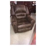 Ashley Rocker Recliner w’ Nailhead Trim