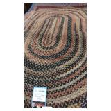 4x6 Oval Colonial Mills Braided Rug