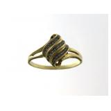 10kt Gold Diamond Dinner Ring