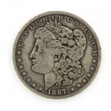 1887-O Morgan Silver Dollar