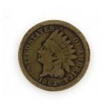 1862 Copper Nickel Indian Head Cent *Key