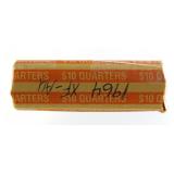 (40) 1964 Washington Silver Quarters