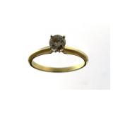 14kt Gold Brilliant 1/2 ct Diamond Solitaire Ring