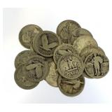 (20) Collection Washington Silver Quarters