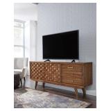 Ashley w673-68 Chiladda Mid Century 72" TV Stand