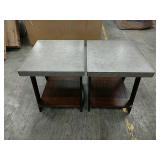 Ashley Industrial End Tables