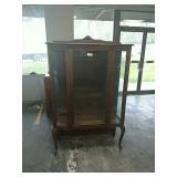 Antique Oak China Cabinet