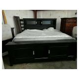 2060 Merlot Storage Bed