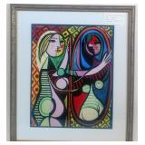 Girl in Front of Mirror Giclee by Picasso