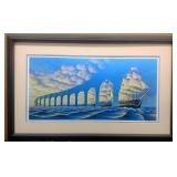 The Sunset Sails - 24 x 38