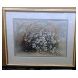 Dogwoods In Basket - Pencil Signed #74 of 1200
