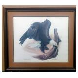 Bald Eagle -Penciled Signed by Gene Gray