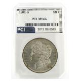 1881-S MS65 Morgan Silver Dollar