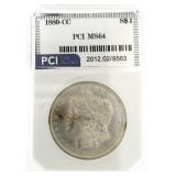 1880 MS64 Carson City Morgan Silver Dollar *RARE