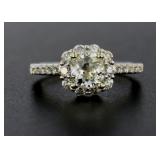 14kt Gold Round 1.65 ct Diamond Ring