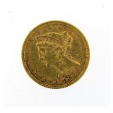 1882 Liberty Head $5 Gold Quarter Eagle