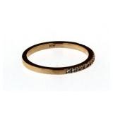 14kt Rose Gold Diamond Band
