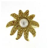 Elegant Pearl Designer Ring