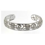 Diamond Accent Large Cuff Bracelet