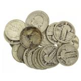 Collection (20) Washington Silver Quarters