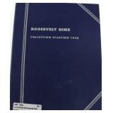 47 pc Complete Set Roosevelt Silver Dime Set