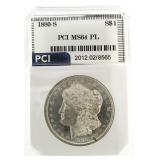 1880-S MS64 PL Morgan Silver Dollar