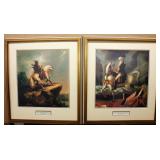 Set of 2 Crow Chief / Memorial To Washington