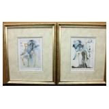 Lim. Edition Giclee Dali Horse Suites #16/175