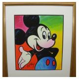 Mickey Mouse Giclee by Peter Max